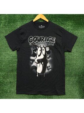 Cartoon Network Courage the Cowardly Dog T-Shirt Size Medium